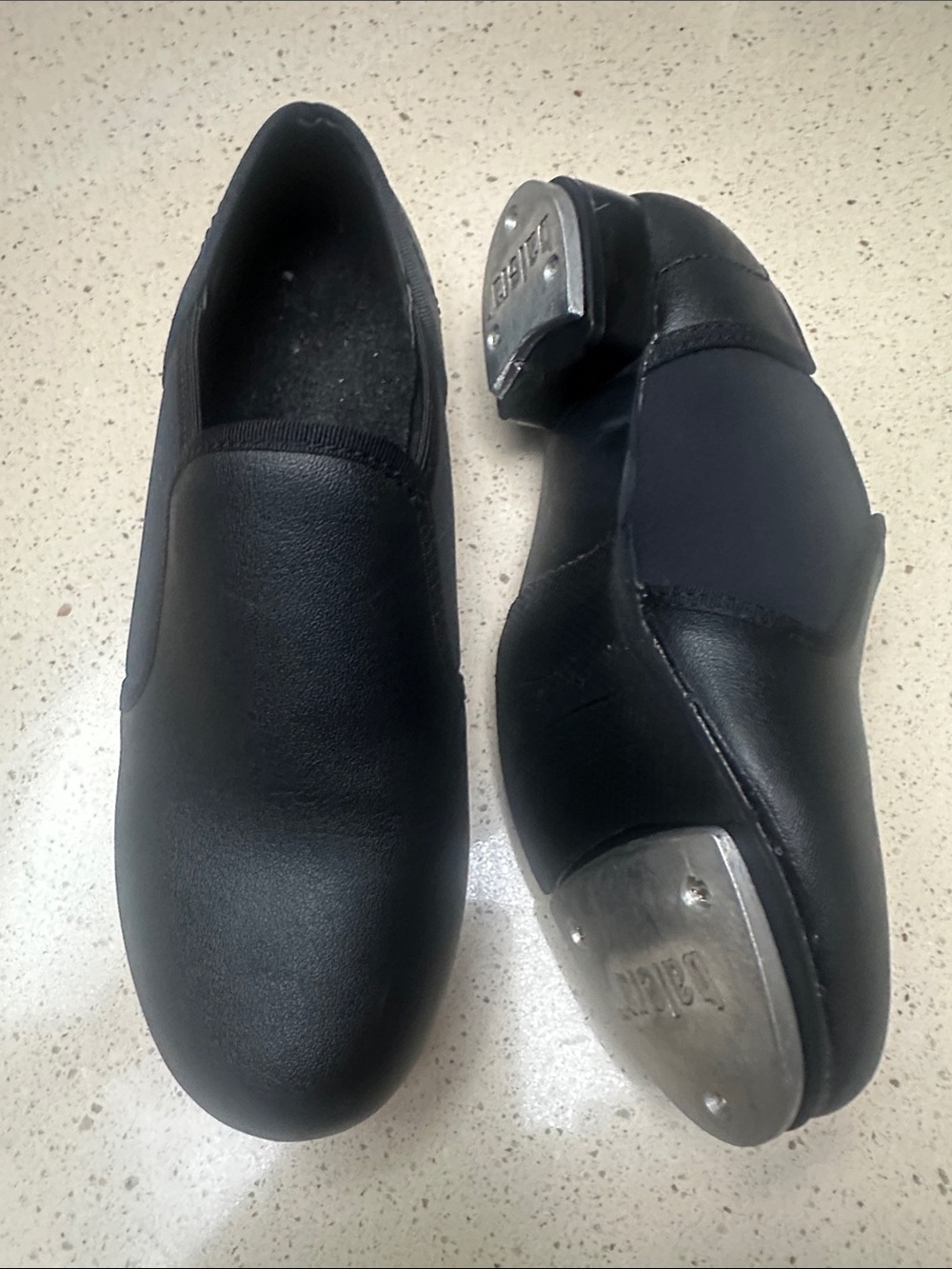 Balera kids Tap Slip-On Dance Shoes size 1.5